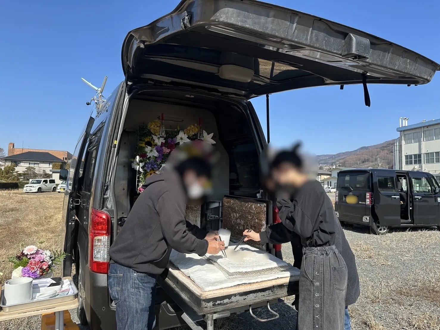 諏訪市でポメラニアンとシーズーのMIX犬ちゃんをお見送りしました