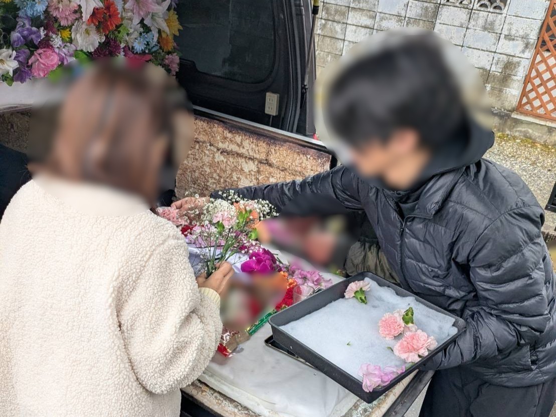 長野市でチワワとキャバリアのMIX犬ちゃんとのお別れをお手伝いしました