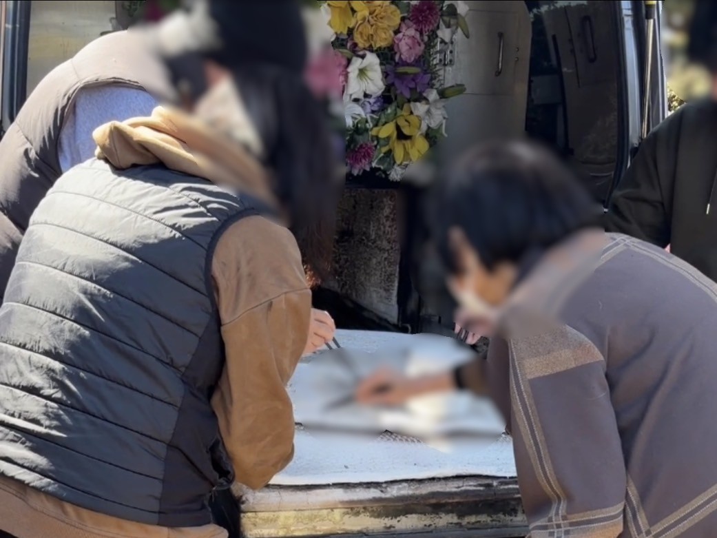 駒ヶ根市でご主人様が大好きだった猫ちゃんをお見送りしました